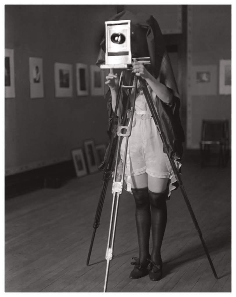 Vintage Photo Lady Taking Photograph Tripod Camera Photo By Tracybear ...